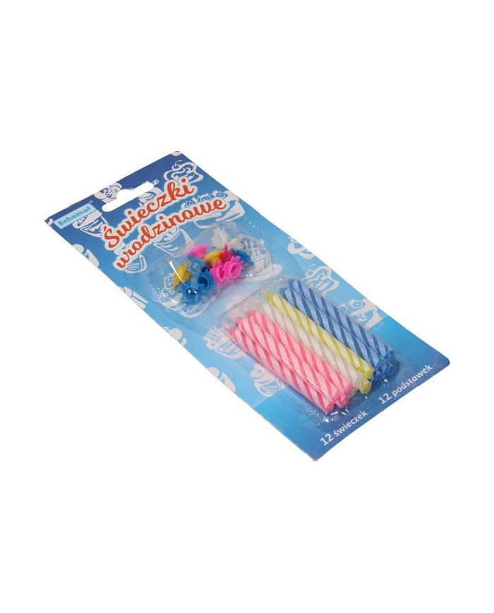 ŚWIECZKI URODZINOWE PREMIUM BLISTER