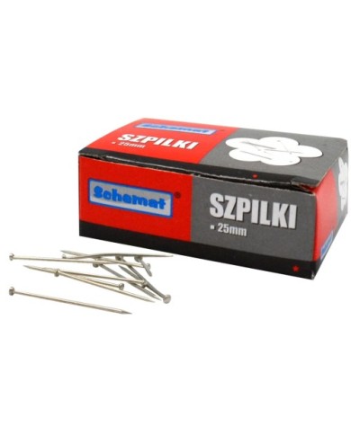 SZPILKI ZWYKŁE 30G 25 MM