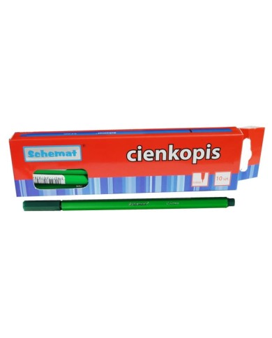 CIENKOPIS CIEMNO ZIELONY 0.4MM SCHEMAT