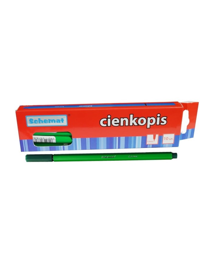 CIENKOPIS CIEMNO ZIELONY 0.4MM SCHEMAT
