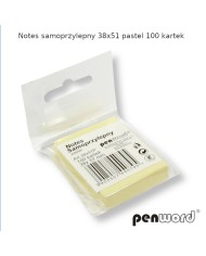 KARTECZKI SAMOPRZYLEPNE 38X51 MM