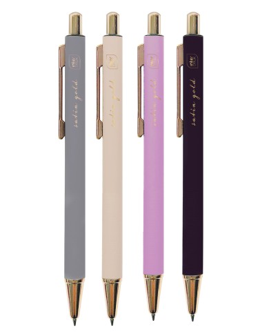 Długopis metalowy Satin Gold 24szt