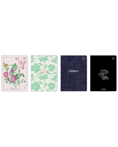 Zeszyt A5 96 kratka M 70g UV mix