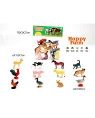ZWIERZĘTA DOMOWE 12 SZT FARM WOREK
