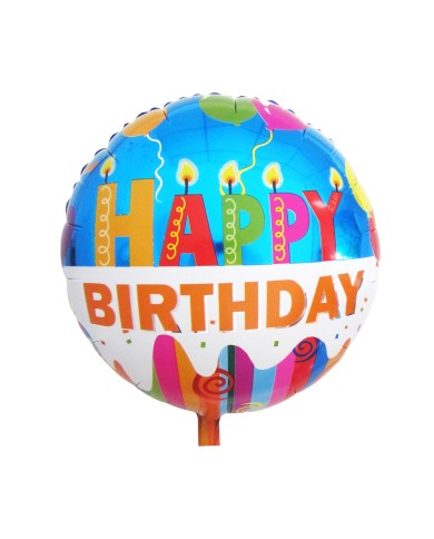 BALON FOLIOWY HAPPY BIRTHDAY 18" GODAN