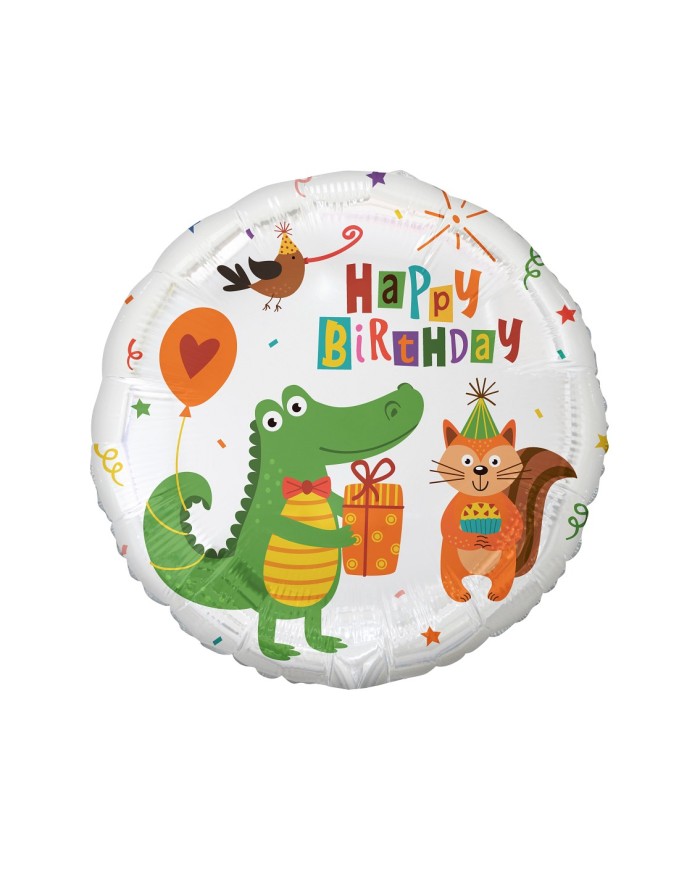 BALON FOLIOWY KROKODYLEK 18" GODAN