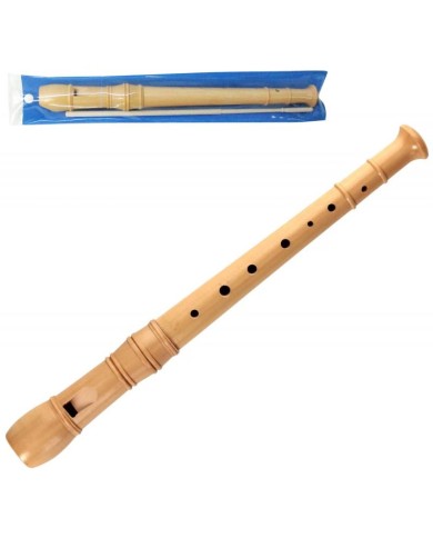 FLET DREWNIANY NIEBIESKIE ETUI