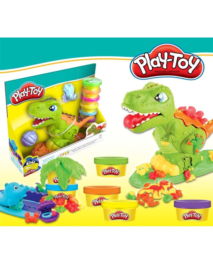 MASA PLASTYCZNA DINOZAUR OTW.PUDEŁKO