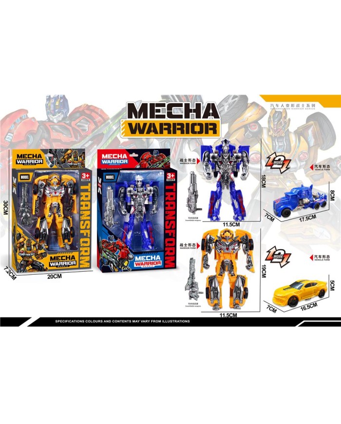 ROBOT AUTO MECHA 2 KOL. PUDEŁKO