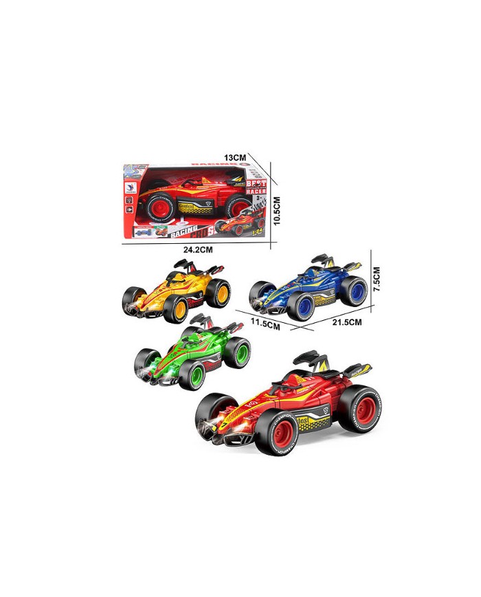 AUTO FORMUŁA RACING ŚWIATŁO DŹWIĘK OTW.P