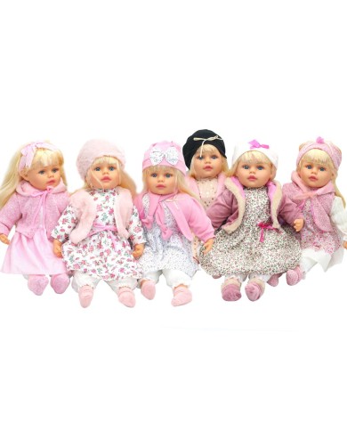 LALKA STYLOWA 40CM MÓWI PO POLSKU N. PUD