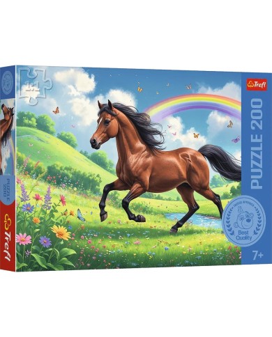 PUZZLE TREFL 200 EL DOSTOJNY KOŃ