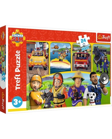 PUZZLE TREFL 24 EL MAXI STRAŻAK SAM