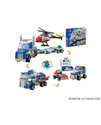 KLOCKI COGO 249 PCS POLICE CREATIVE