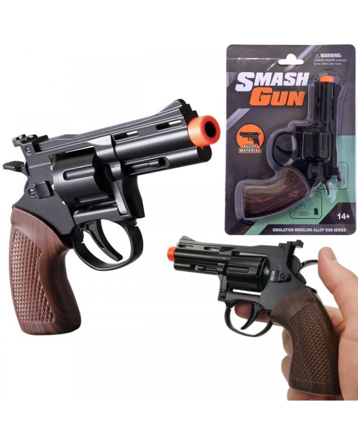 PISTOLET METAL NA KAPISZONY SMASH BL.