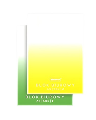 BLOK BIUROWY A5 50 K SCHEMAT