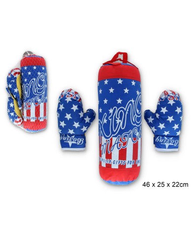 ZESTAW BOKSERSKI USA SIATKA