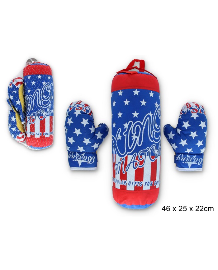 ZESTAW BOKSERSKI USA SIATKA