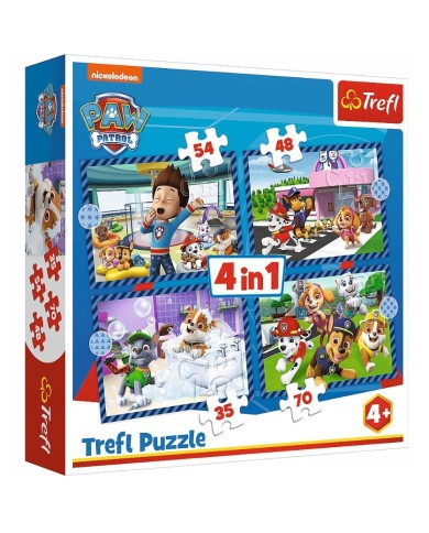 PUZZLE TREFL 4W1 PSI PATROL