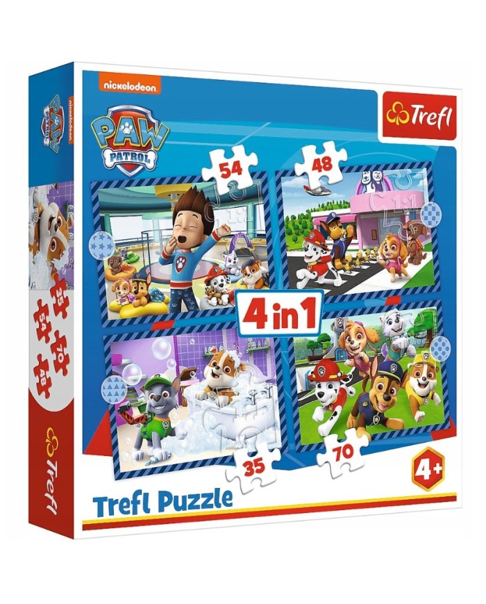 PUZZLE TREFL 4W1 PSI PATROL