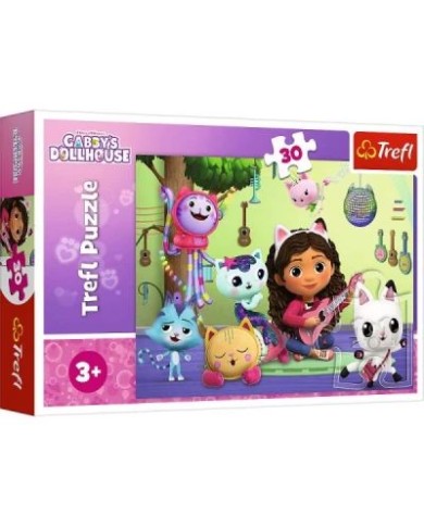 PUZZLE TREFL 30 EL DOMEK GABI