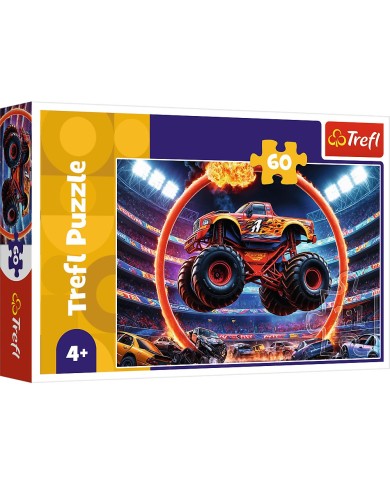 PUZZLE TREFL 60-EL MONSTER TRUCK