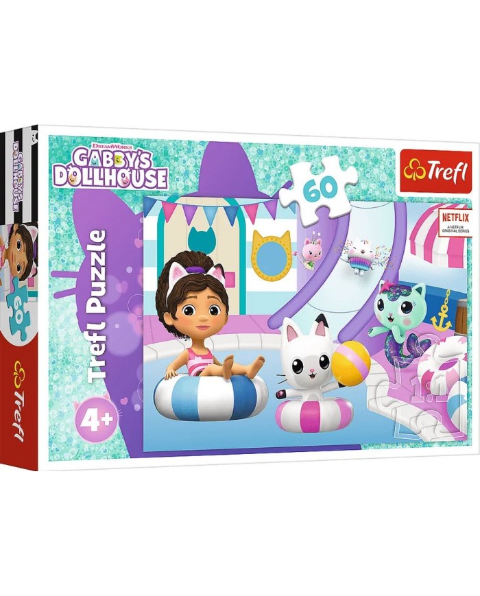 PUZZLE TREFL 60 EL GABI NA BASENIE