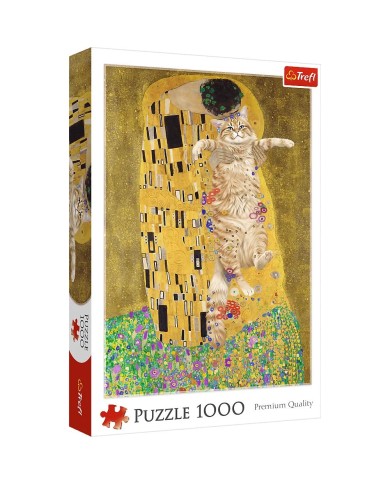Puzzle - "1000" - Purrfekcyjny Pocałunek