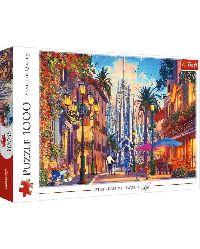 Puzzle - "1000" - Barcelona, Hiszpania