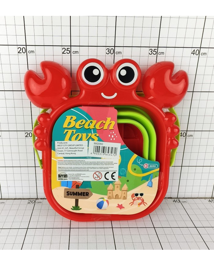 WIADERKO SKŁADANE KRAB 1 SZT.