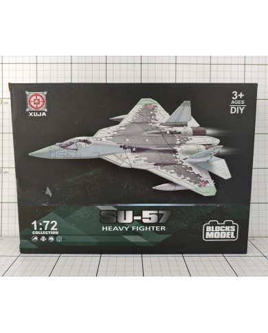 SAMOLOT DO SKŁADANIA SU-57 W PUDEŁKU