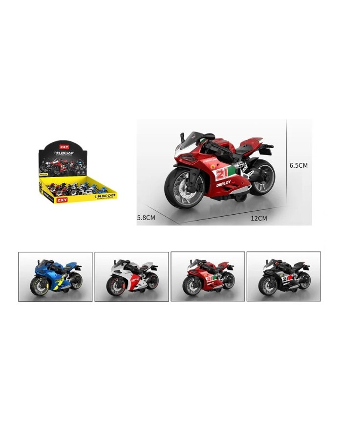 MOTOR METAL ŚCIGACZ DISPLEY