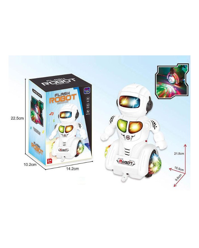 ROBOT NA BATERIE FLASH PUD.