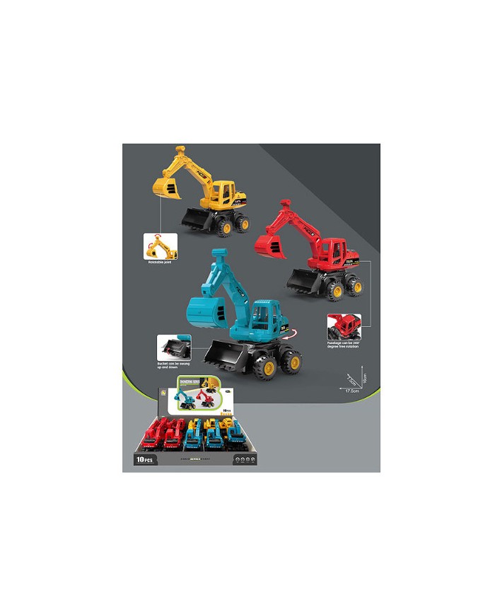 KOPARKA PLASTIKOWA TRUCK DIPSLEY