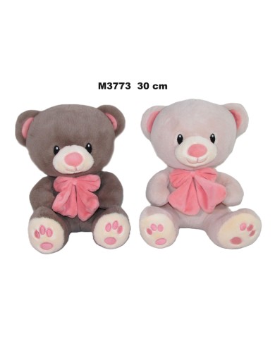 MIŚ PLUSZOWA KOKARDA 30 CM