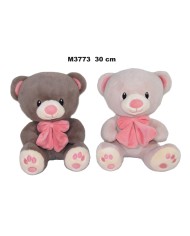 MIŚ PLUSZOWA KOKARDA 30 CM