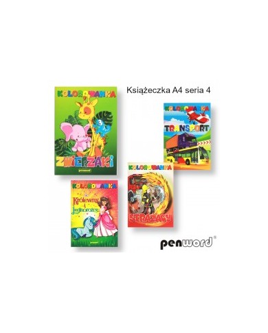 KOLOROWANKA A-4 POLSIHURT MIX
