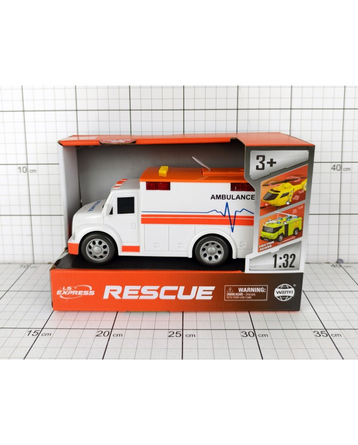 AUTO AMBULANS BATERIA W PUDEŁKU