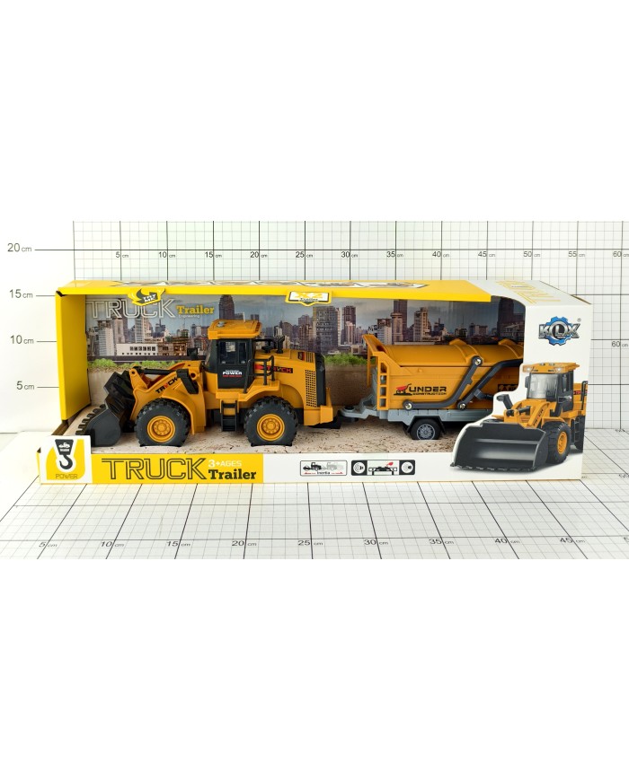 AUTO BUDOWALANE Z PRZYCZEPĄ TRUCK OTW.PU