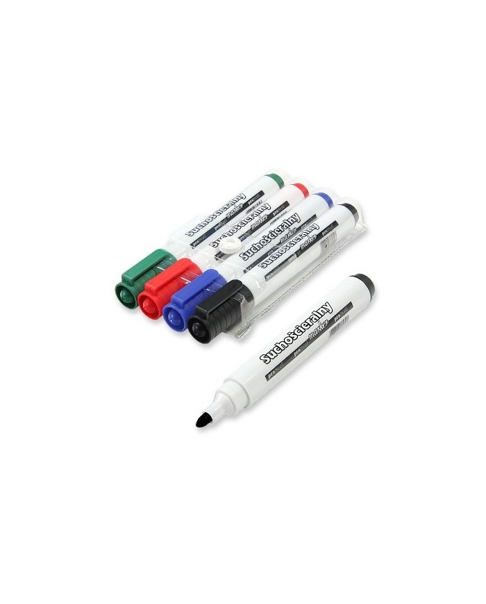 MARKER SUCHOŚCIERALNY 4-KOL. ETUI