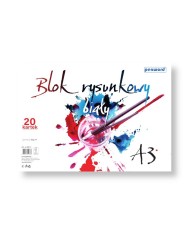 NAKLEJKI NA ZESZYTY W-03 BIAŁE