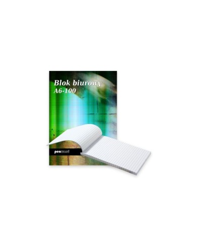 BLOK BIUROWY A6 100 KART 55G