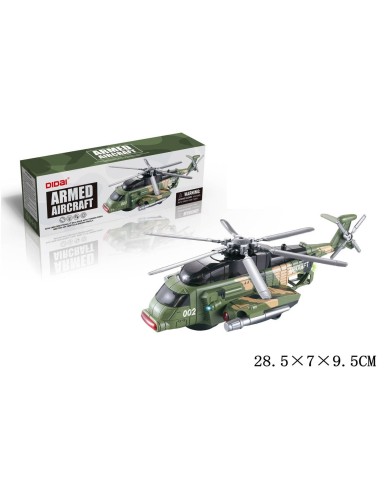 HELIKOPTER WOJSKOWY ARMED NA BATERIE PUD
