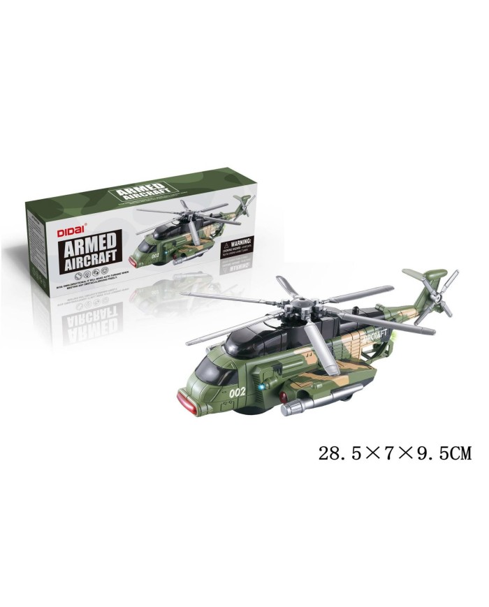 HELIKOPTER WOJSKOWY ARMED NA BATERIE PUD