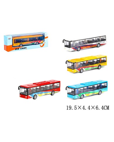 AUTOBUS METAL Z NAPĘDEM PUD.