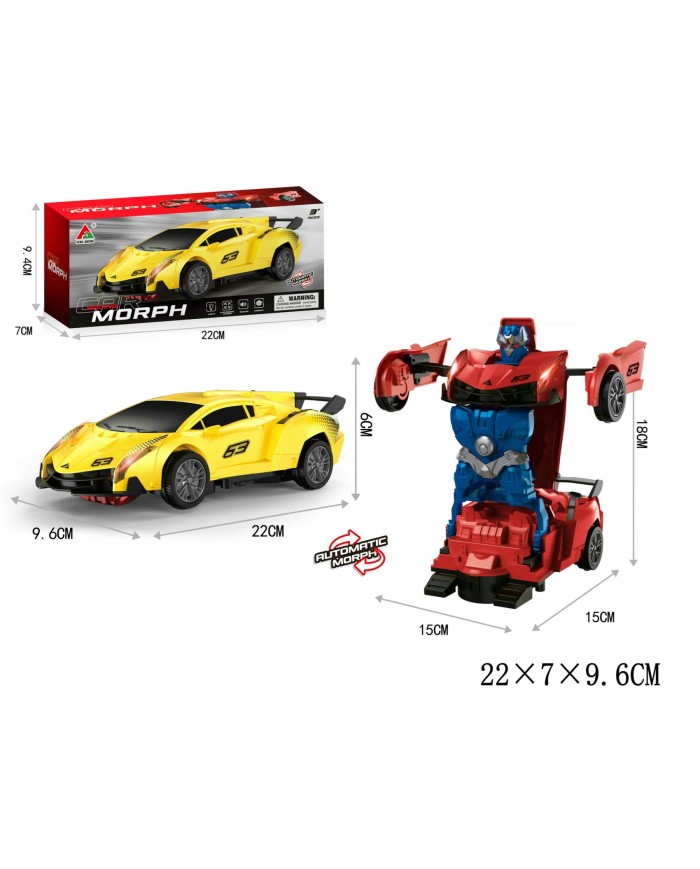 AUTO ROBOT MORPH NA BATERIE PUDEŁKO