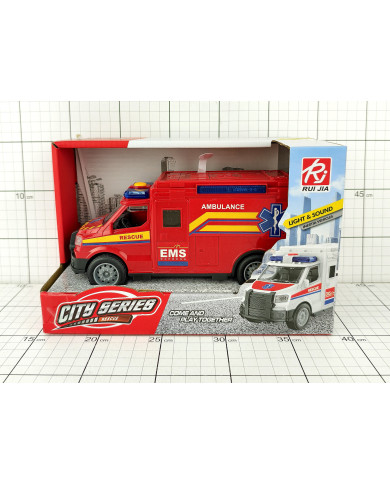 AUTO KARETKA EMS BATERIA OTW.PUD.
