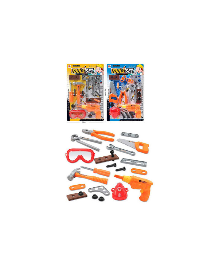 NARZĘDZIA Z WIERTARKĄ TOOLS SET BLISTER