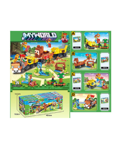 KLOCKI MY WORLD PUD. DISPLEY /8/
