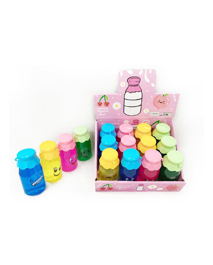 SLIME BUTELKA Z UŚMIECHEM DISPLEY /12/